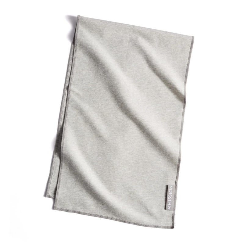 Mission Original Cooling Towel  Alloy Heather - Soft  Durable Microfiber - Cools Up to 2 Hours - UPF 50 Sun Protection - Machine Washable - Image 1